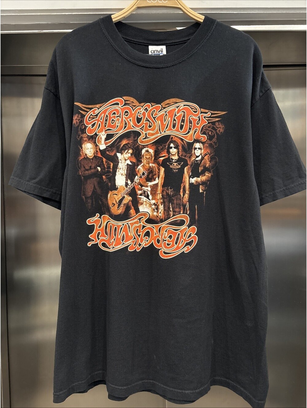Vintage Aerosmith 2006 North American Tour Band Tee Size XL Anvil
